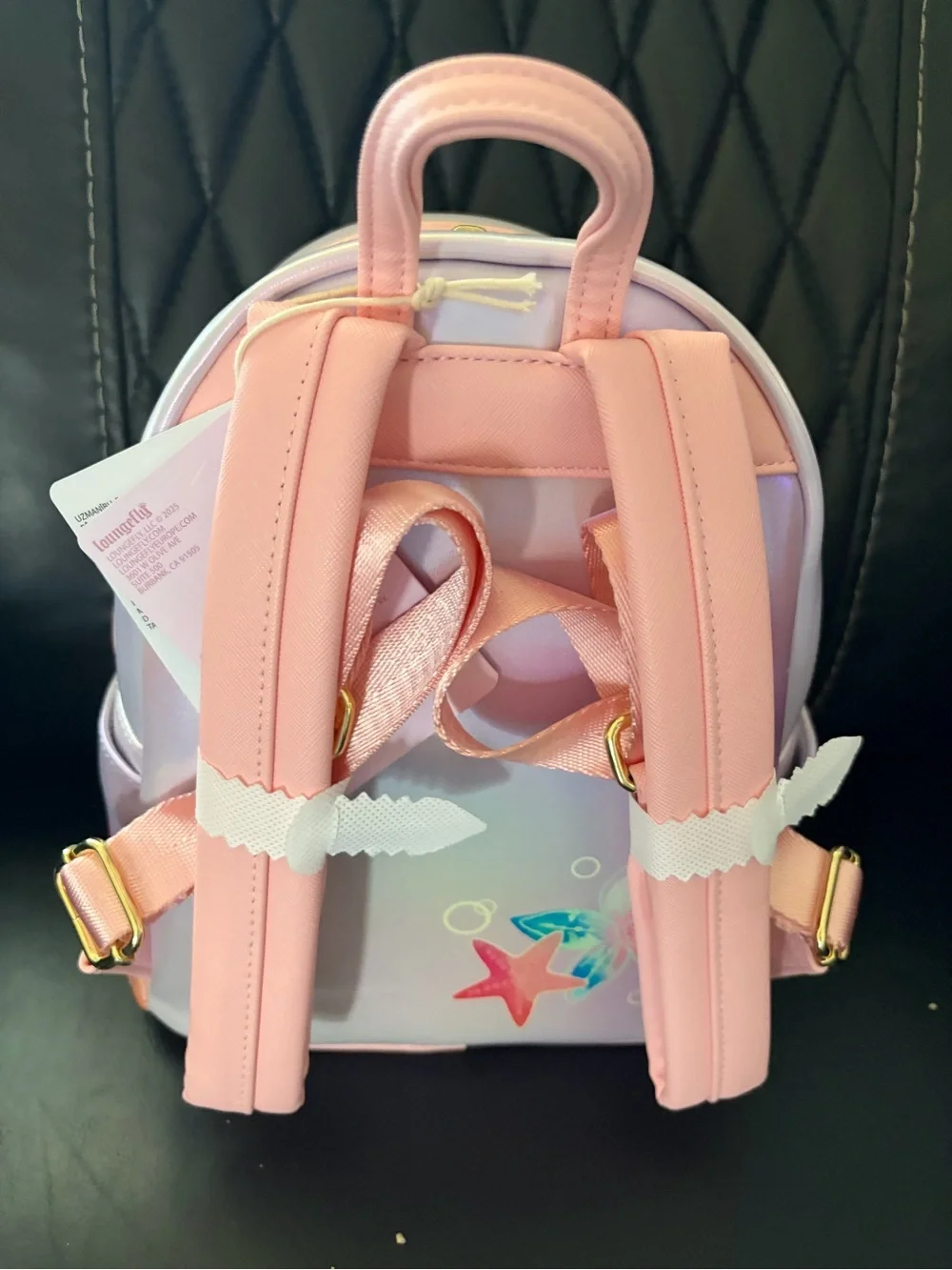 Loungefly x Disney The Little Mermaid Ariel Soft Floral Mini Backpack UK